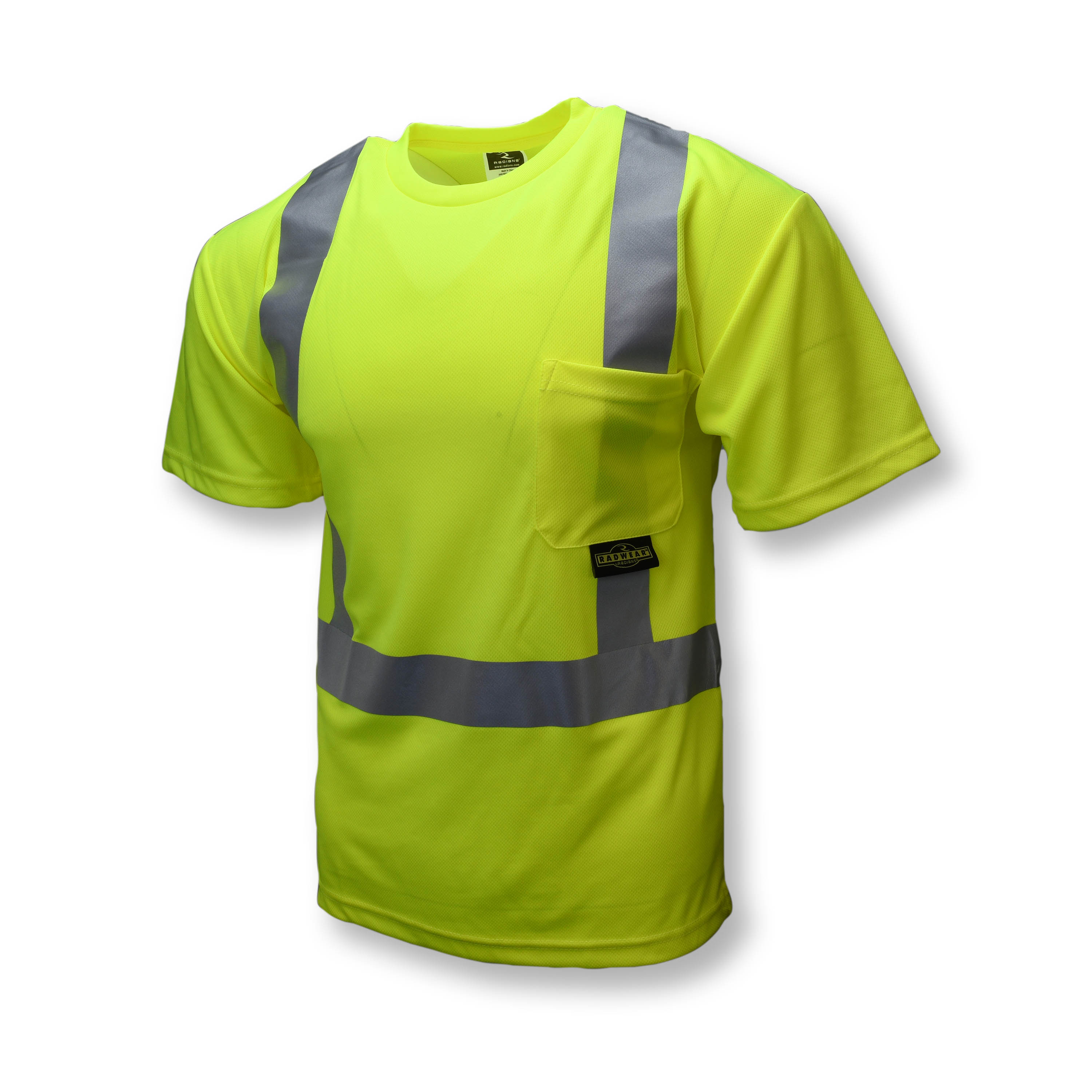ST11 Class 2 High Visibility Safety T-Shirt with Max-Dri™ - Green - Size 2X - T-Shirts
